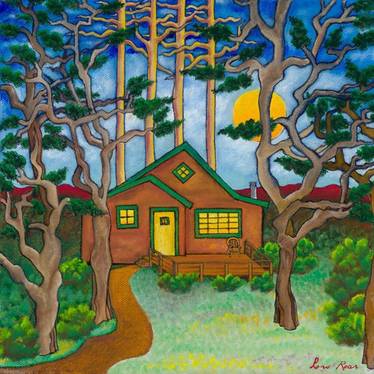 the album cover for Low Roar - House In The Woods [Deluxe] (Gate) (Grn)
