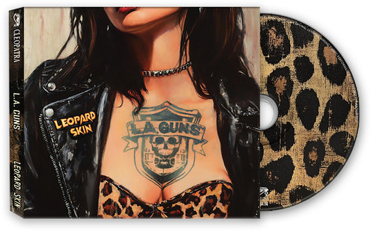 the album cover for L.A. Guns - Leopard Skin [Compact disc]