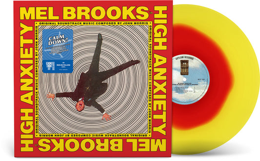the album cover for John Morris  (Colv) (Red) (Rex) (Ylw) - High Anxiety - O.S.T. [Colored Vinyl] (Red) [Record Store Day] (Ylw)