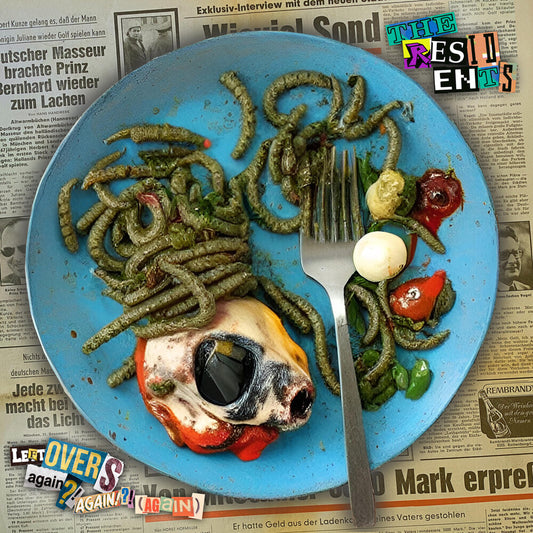 the album cover for The Residents - Leftovers Again?! Again?!? (AGAIN?!?!) Volume 3