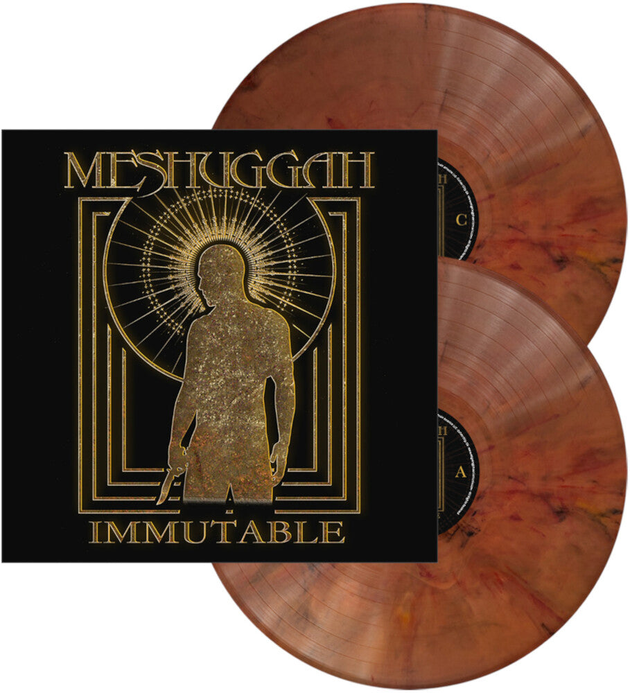 the album cover for Meshuggah - Immutable The Indelible Edition [2 LP Dusk coloured]