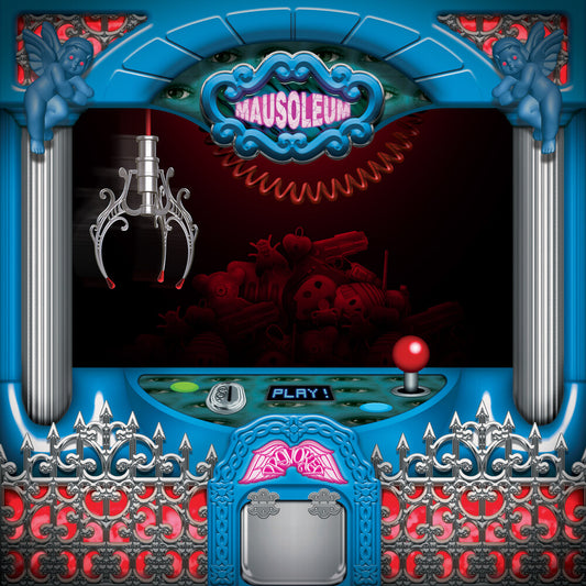 the album cover for Provoker - Mausoleum (IEX)