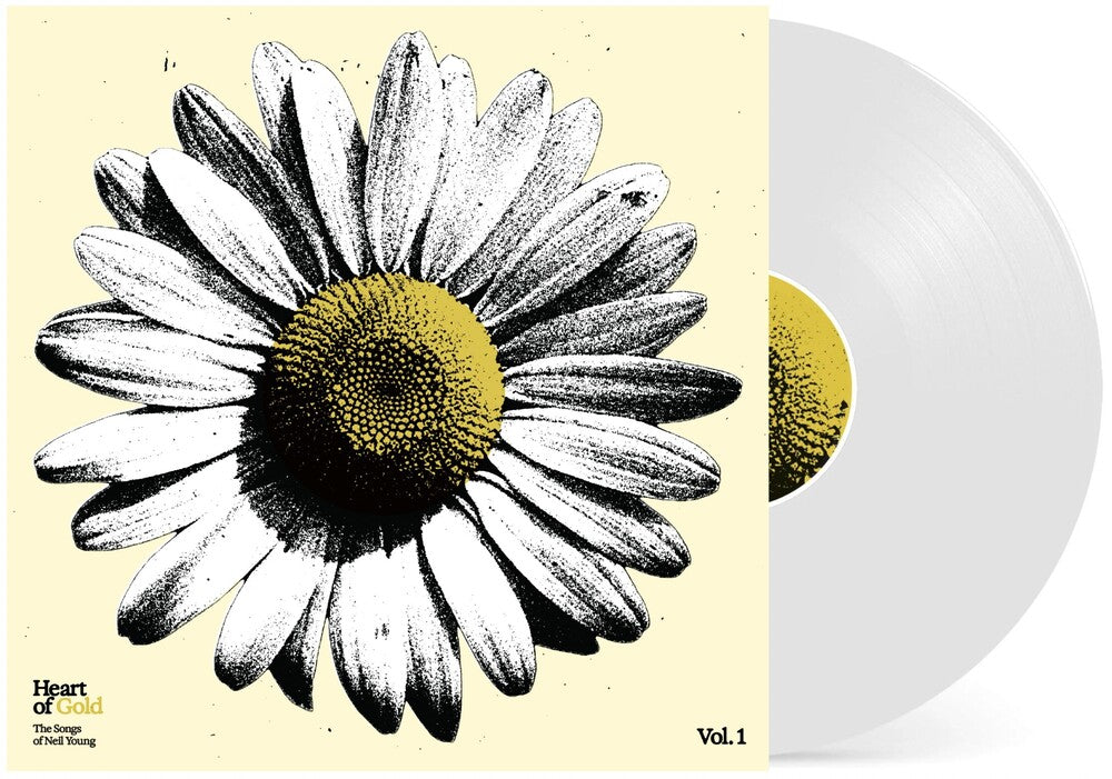 the album cover for Heart Of Gold Songs Of Neil Young / Various (Colv) - Heart Of Gold Songs Of Neil Young / Various [Colored Vinyl]