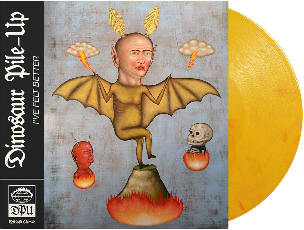 the album cover for Dinosaur Pile-Up - I've Felt Better