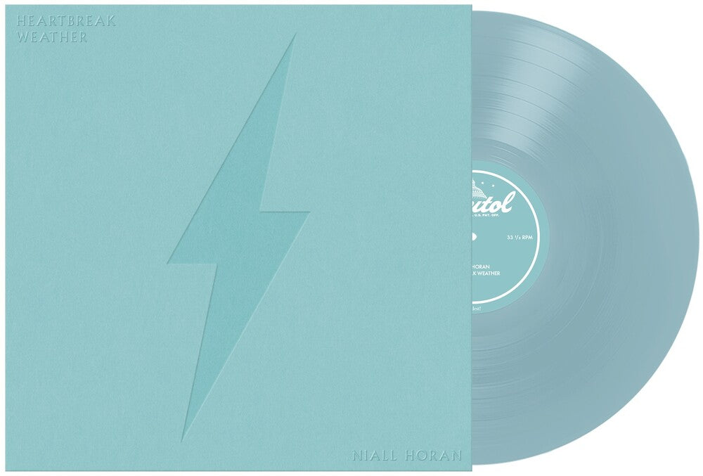 the album cover for Niall Horan - Heartbreak Weather (5 Year Anniversary) -  [Baby Blue LP]