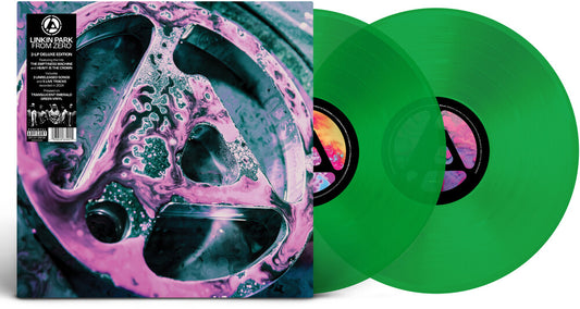 the album cover for Linkin Park - From Zero (Deluxe) [Translucent Emerald 2LP]