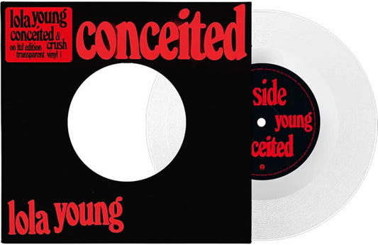the album cover for Lola Young - Conceited [Clear Vinyl] [Limited Edition] (Uk)