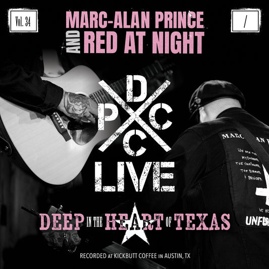 the album cover for Marc Prince -Alan Prince - Dcxpc Live Vol34 Presents