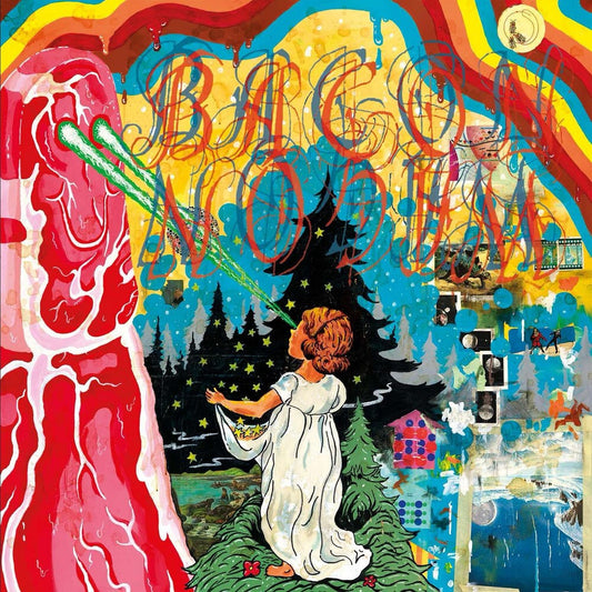 the album cover for Bacon Wagon - Trauma Cake