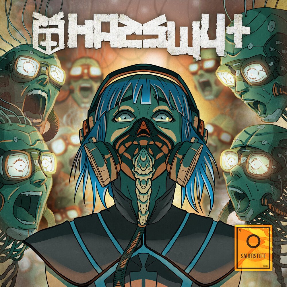 the album cover for Hasswut - Sauerstoff