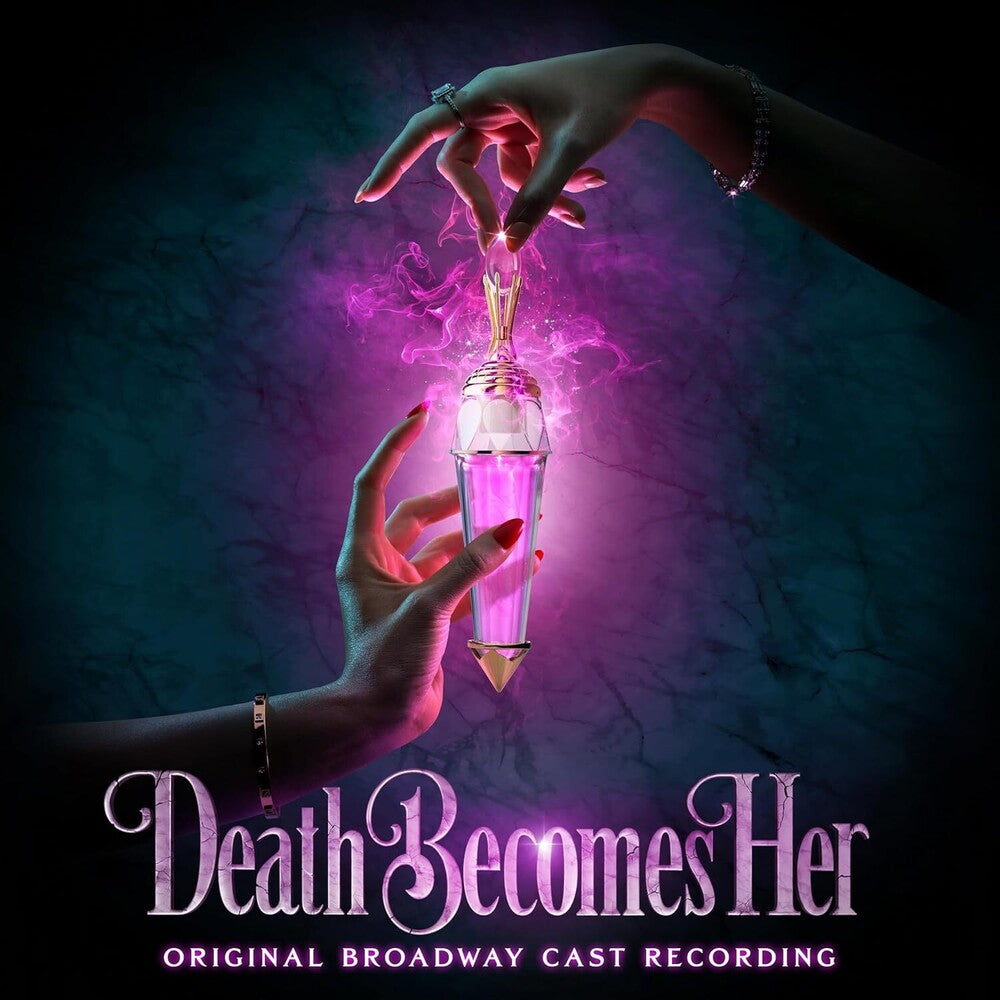the album cover for Julia Mattison, Noel Carey - Death Becomes Her (Original Broadway Cast Recording) [Andromeda 2LP]