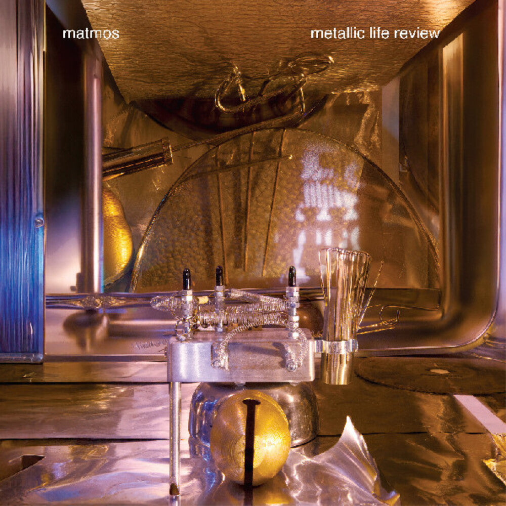the album cover for Matmos - Metallic Life Review (Blue) [Clear Vinyl] [Indie Exclusive] [Download Included]