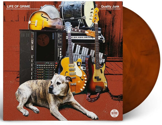 the album cover for Life Of Grime - Quality Junk [Indie Exclusive Translucent Black Coffee]