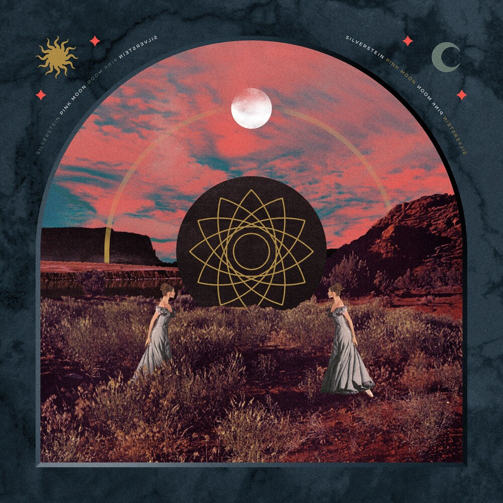 the album cover for Silverstein - Pink Moon (Blue) [Colored Vinyl]