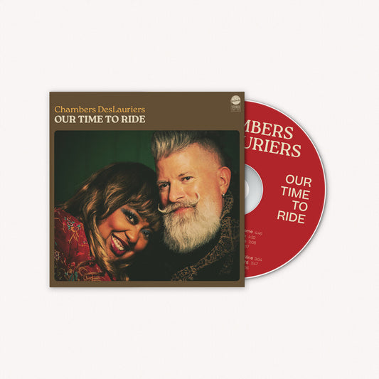 the album cover for Chambers Deslauriers - Our Time To Ride