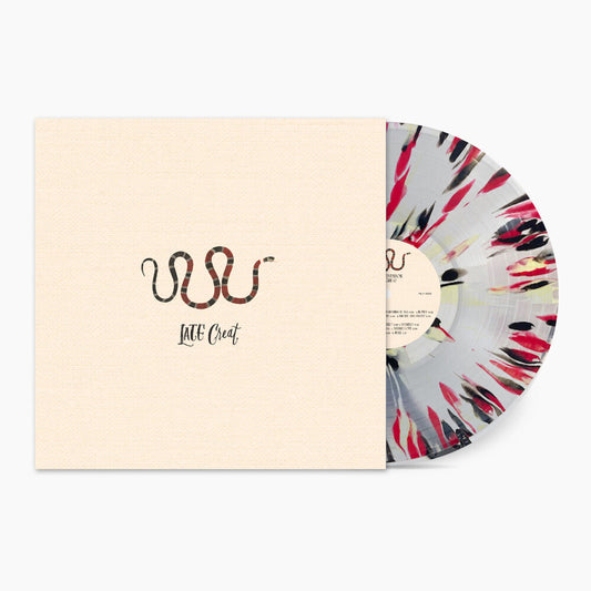 the album cover for Laura Stevenson - Late Great - Black/Beige/Red (Beig) (Blk) [Colored Vinyl]