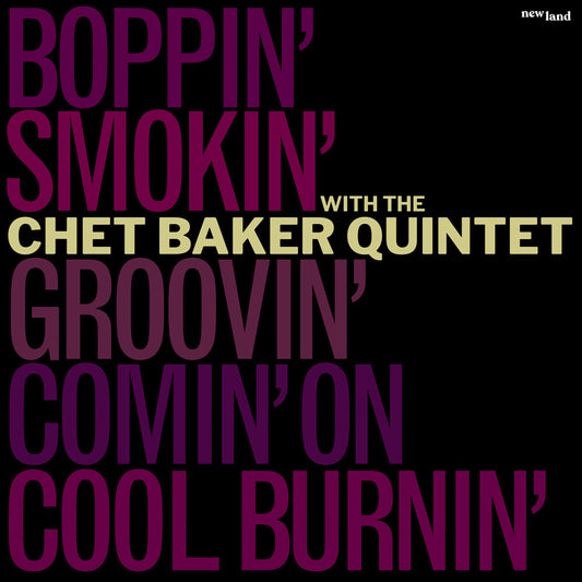 the album cover for Chet Baker - Five From 65: The Quintet Summer Sessions