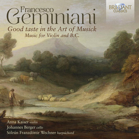 the album cover for Anna Kaiser  / Berger,Johannes - Geminiani: Good Taste In The Art Of Musick Music
