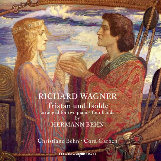 the album cover for Christiane Behn  / Garben,Cord - Tristan Und Isolde