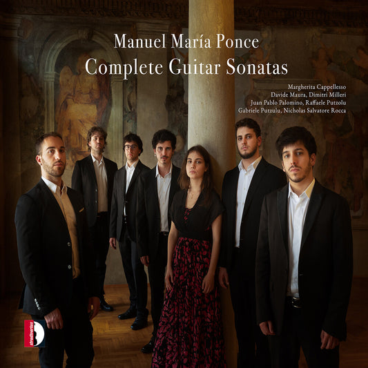 the album cover for Juan Palomino  Pablo / Putzolu,Raffaele, - Ponce: Complete Guitar Sons