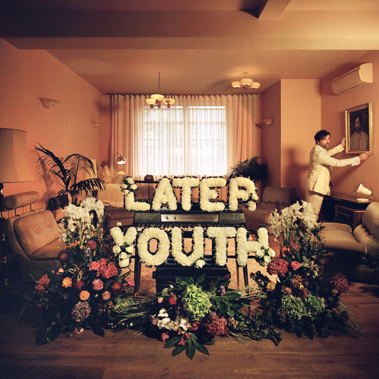 the album cover for Later Youth - Living History