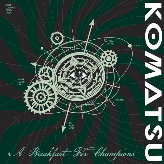the album cover for Komatsu - A Breakfast For Champions