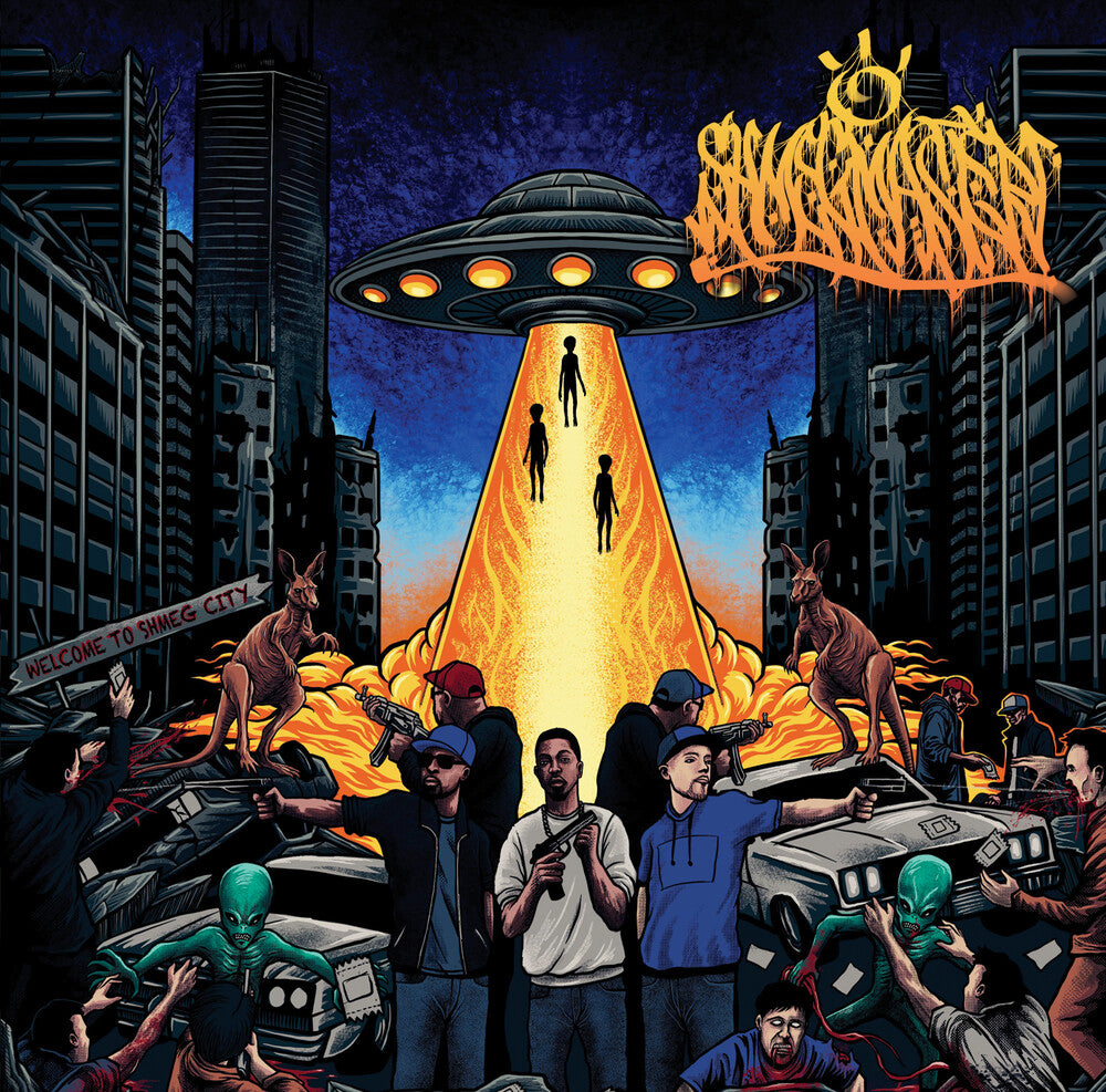 the album cover for Shmegmaster - Welcome To Shmeg City