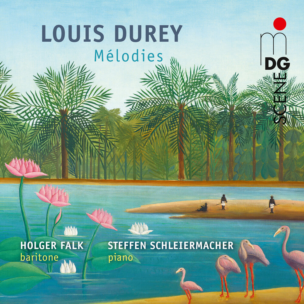 the album cover for Falk / Schleiermacher - Durey: Melodies