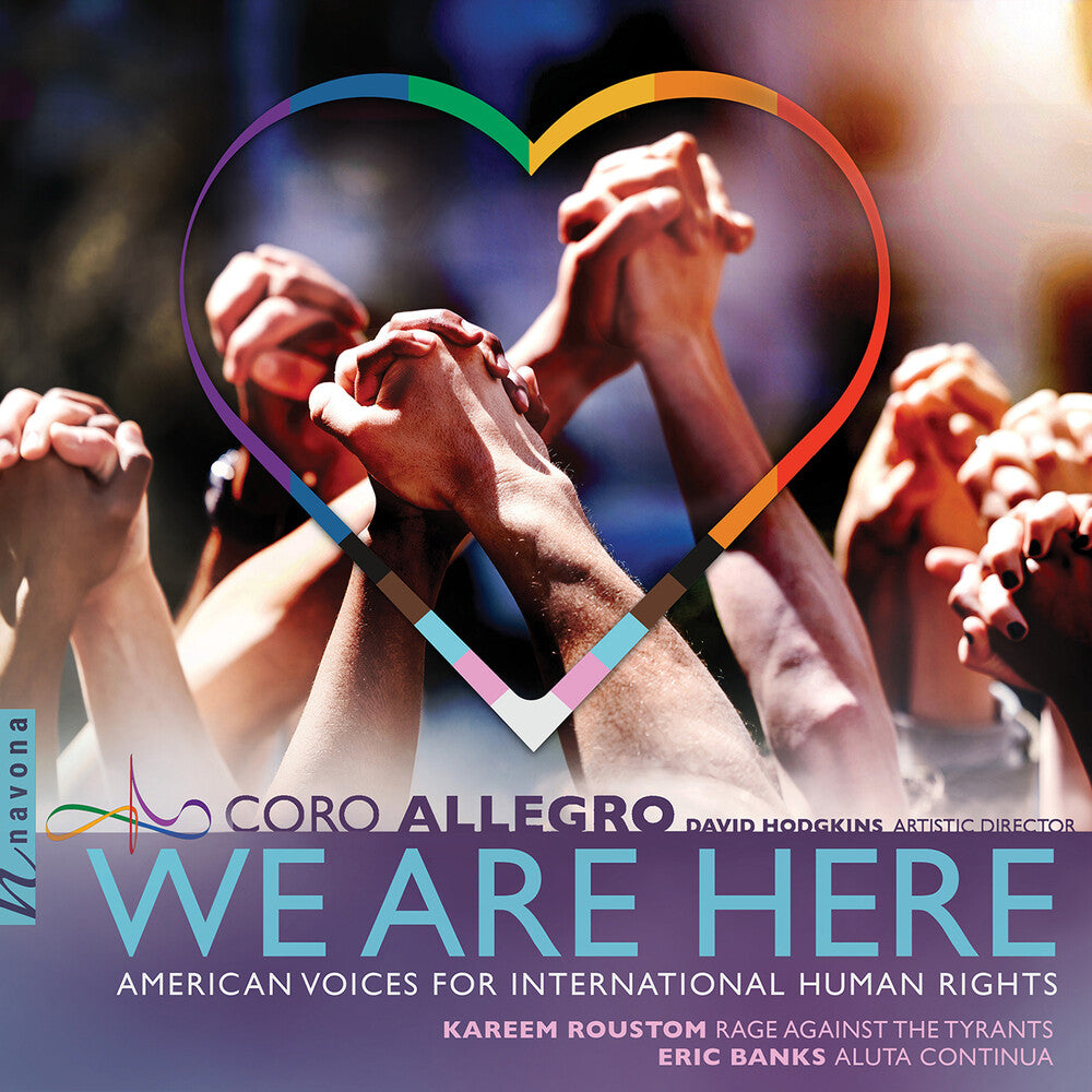 the album cover for Allegro / Mendelssohn - We Are Here