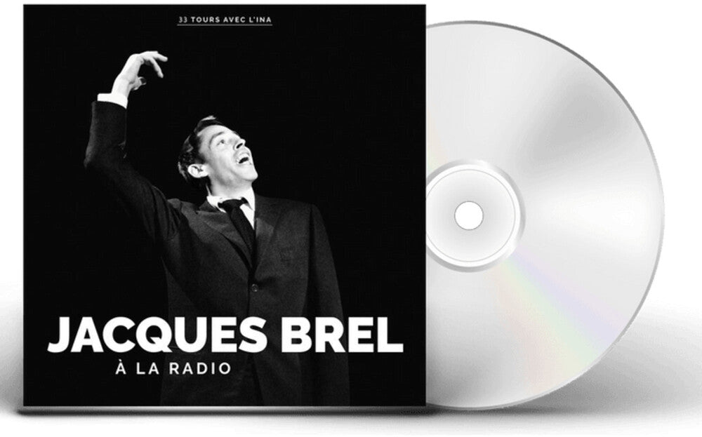 the album cover for Jacques Brel - A La Radio