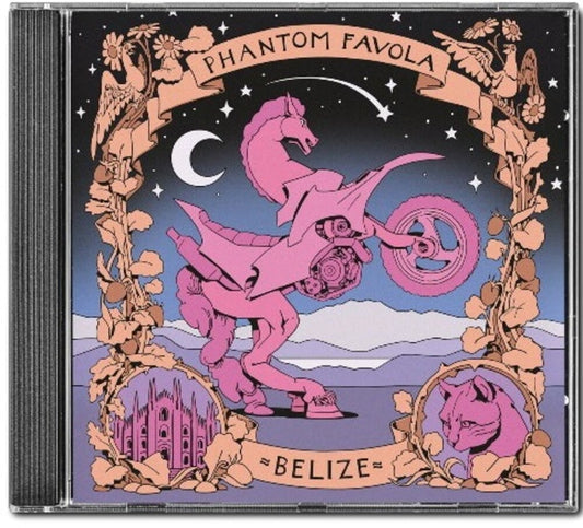 the album cover for Belize - Phantom Favola