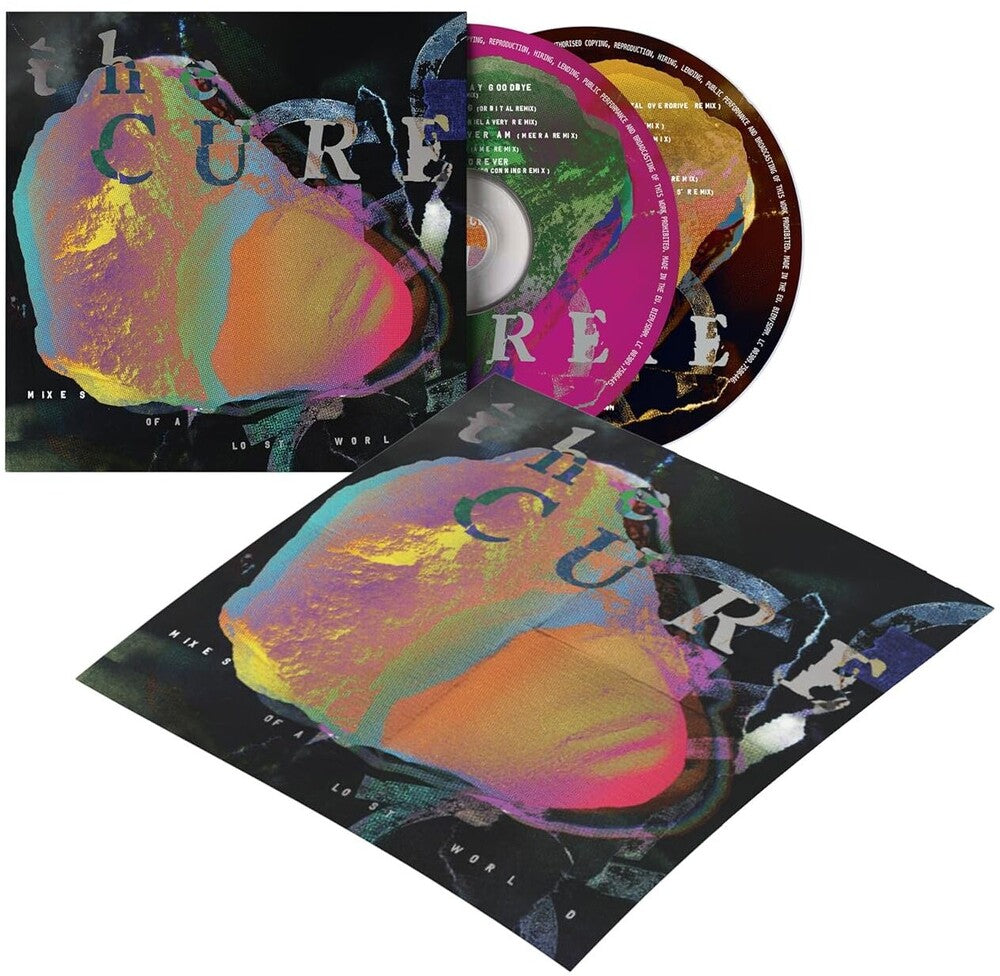 the album cover for Cure - Mixes Of A Lost World