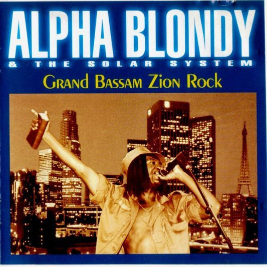 the album cover for Alpha Blondy - Grand Bassam Zion Rock