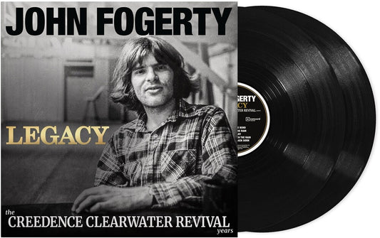 the album cover for John Fogerty - Legacy: the Creedence Clearwater Revival years -  [2 LP]