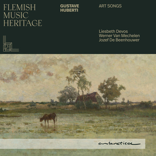 the album cover for Jozef Beenhouwer  De - Huberti: Art Songs - Flemish Music Heritage