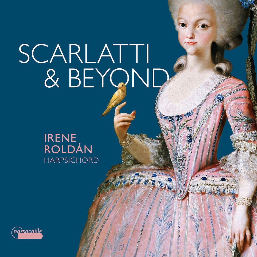 the album cover for Irene Roldan - Scarlatti & Beyond