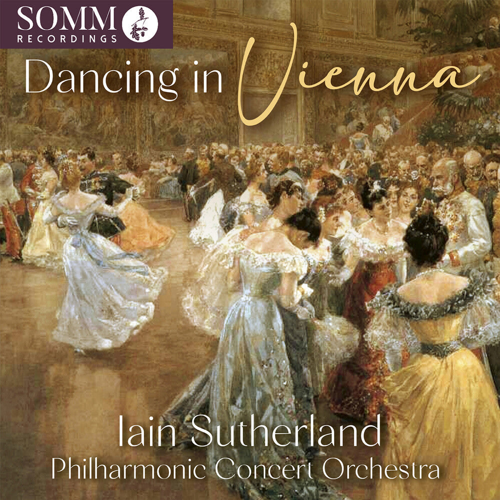 the album cover for Philharmonic Concert Orchestra I - Dancing In Vienna
