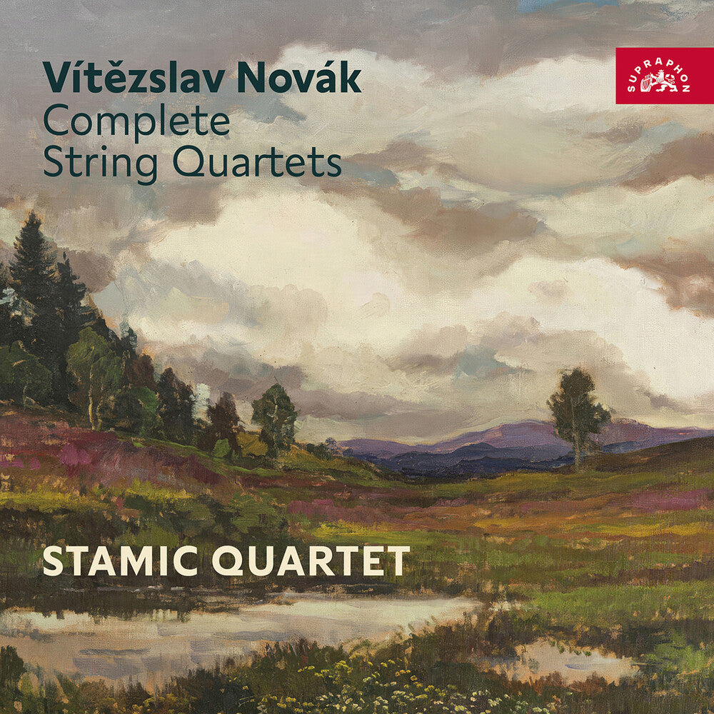 the album cover for Stamic Quartet - Vitezslav Novak: Complete Str Quartets