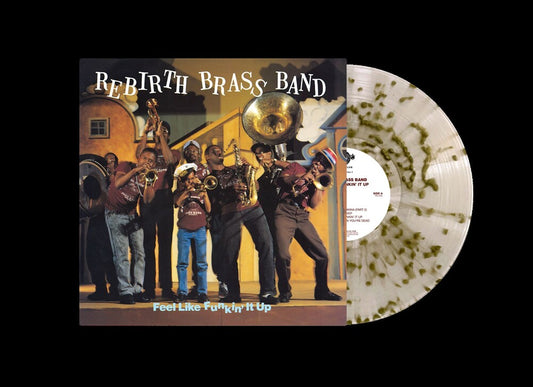 the album cover for Dirty Dozen Brass Band - Feel Like Funkin' It Up [Indie Exclusive] [Colored Vinyl] [Limited Edition]