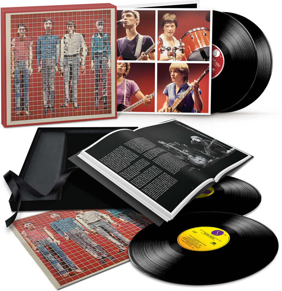 the album cover for Talking Heads - More Songs About Buildings And Food [Deluxe]