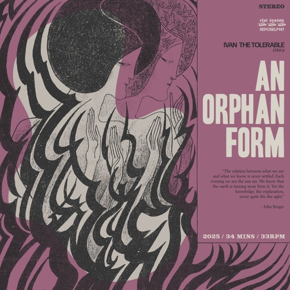 the album cover for Ivan the Tolerable - An Orphan Form