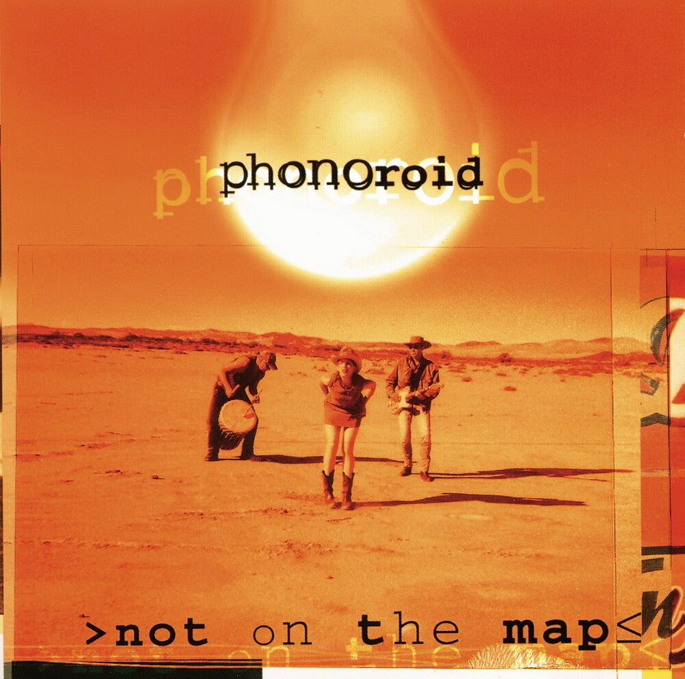 the album cover for Phonoroid - Not On The Map