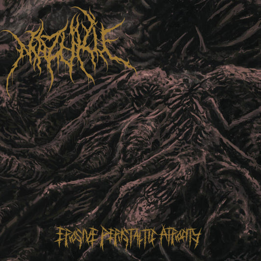 the album cover for Mazuku - Erosive Peristaltic Atrocity