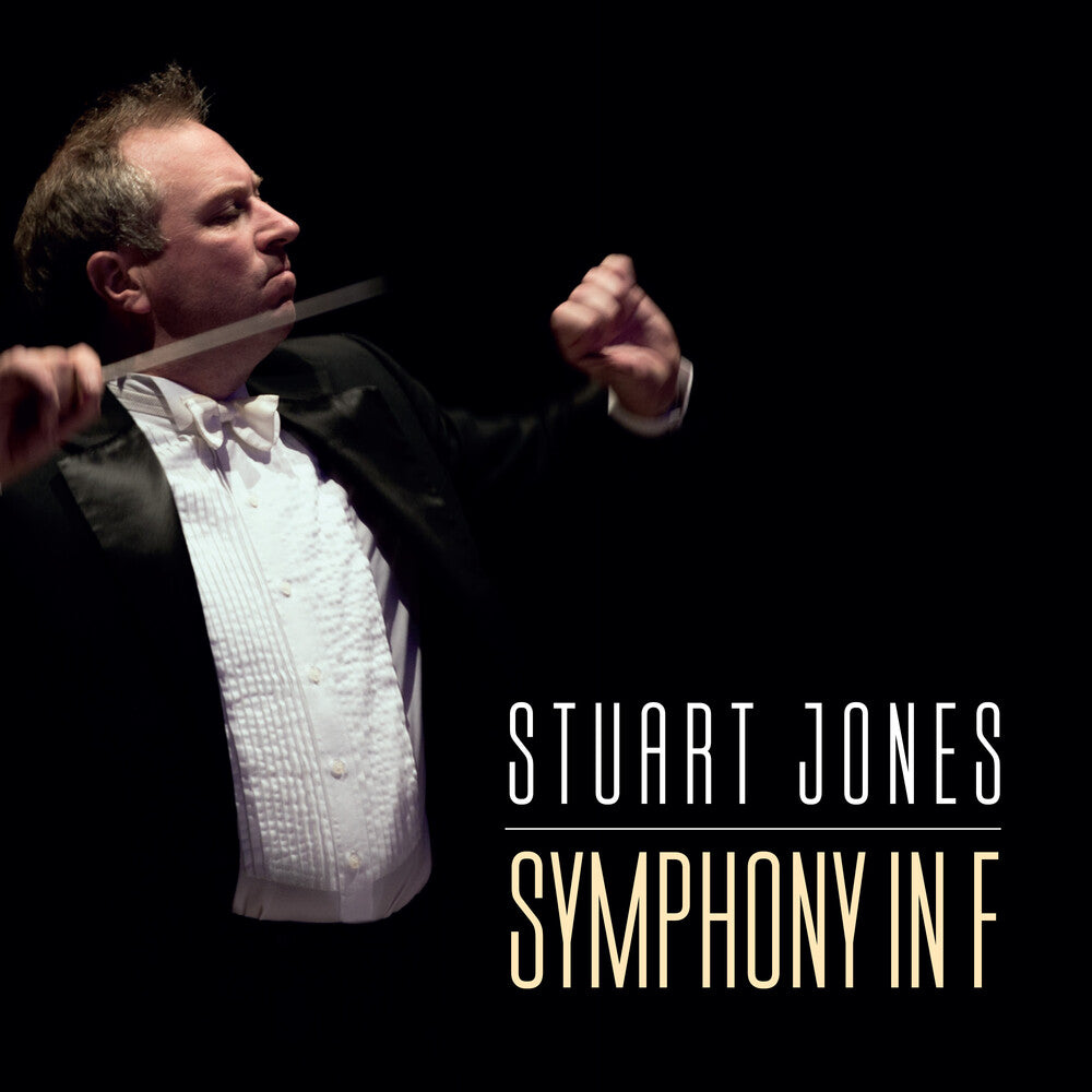 the album cover for Stuart Jones  / Mckenzie / Mozart Symphony Orch - Symphony In F