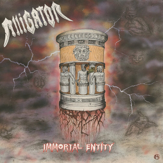 the album cover for Alligator - Immortal Entity [Reissue]