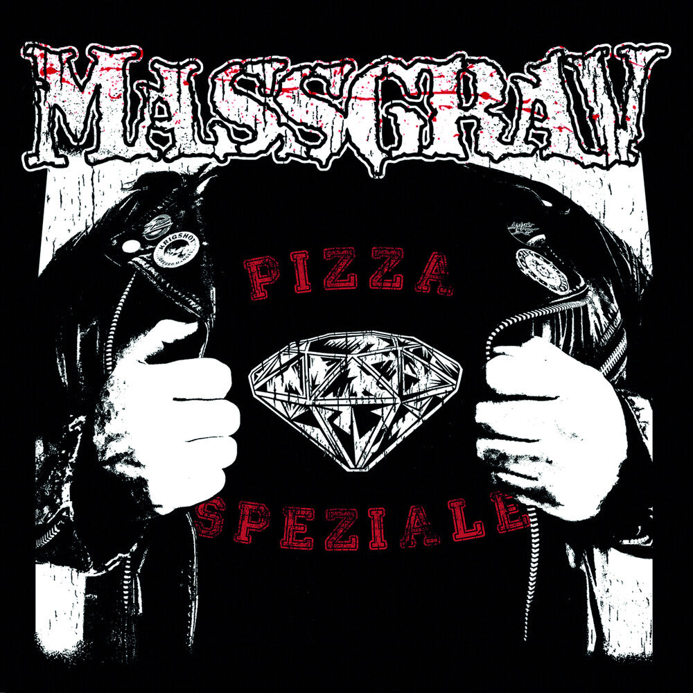 the album cover for Massgrav - Pizza Speziale