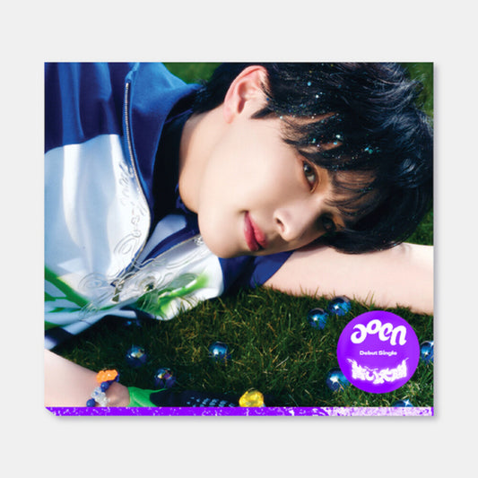 the album cover for Aoen - The Blue Sun The Sun Version - Yuju Version