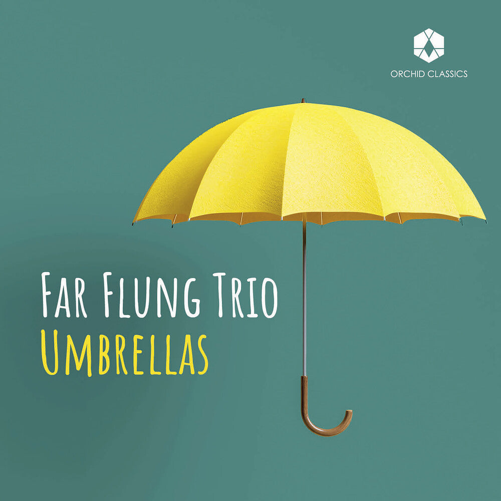 the album cover for Far Flung Trio - Umbrellas