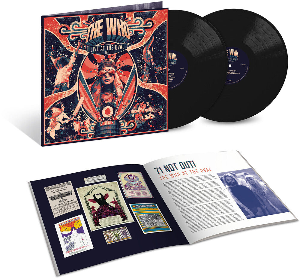 the album cover for The Who - Live at the Oval 1971 [2 LP]