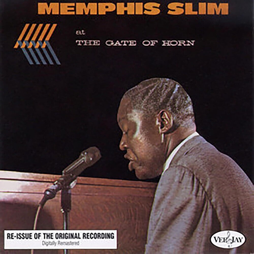 the album cover for Memphis Slim - At The Gate Of Horn (Bluesville Acoustic Sounds Series) -  [180g LP]